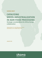 Favoriser l'industrialisation verte dans le secteur agroalimentaire - Considérations stratégiques pour la collaboration entre l'Afrique et l'Europe